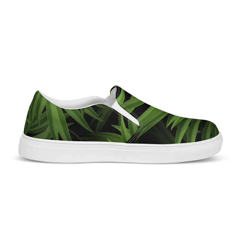 Tropical Leaf Paradise Slip-Ons product image (7)
