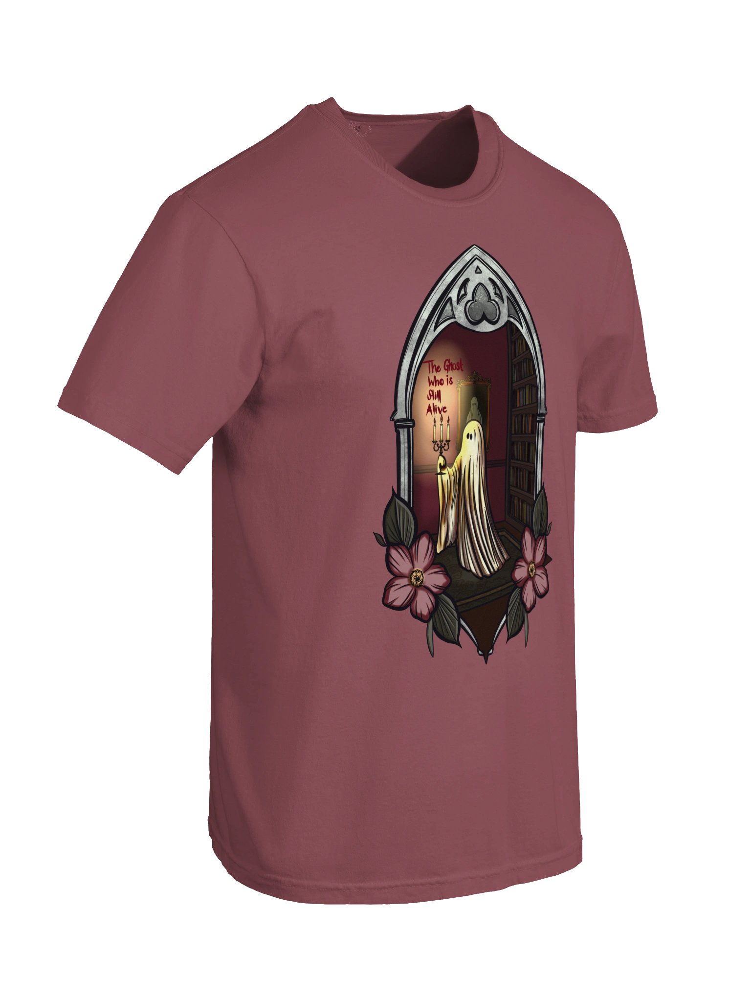 "Ghost Who Is Still Alive" Spooky Comfort Colors T-Shirt product image (6)