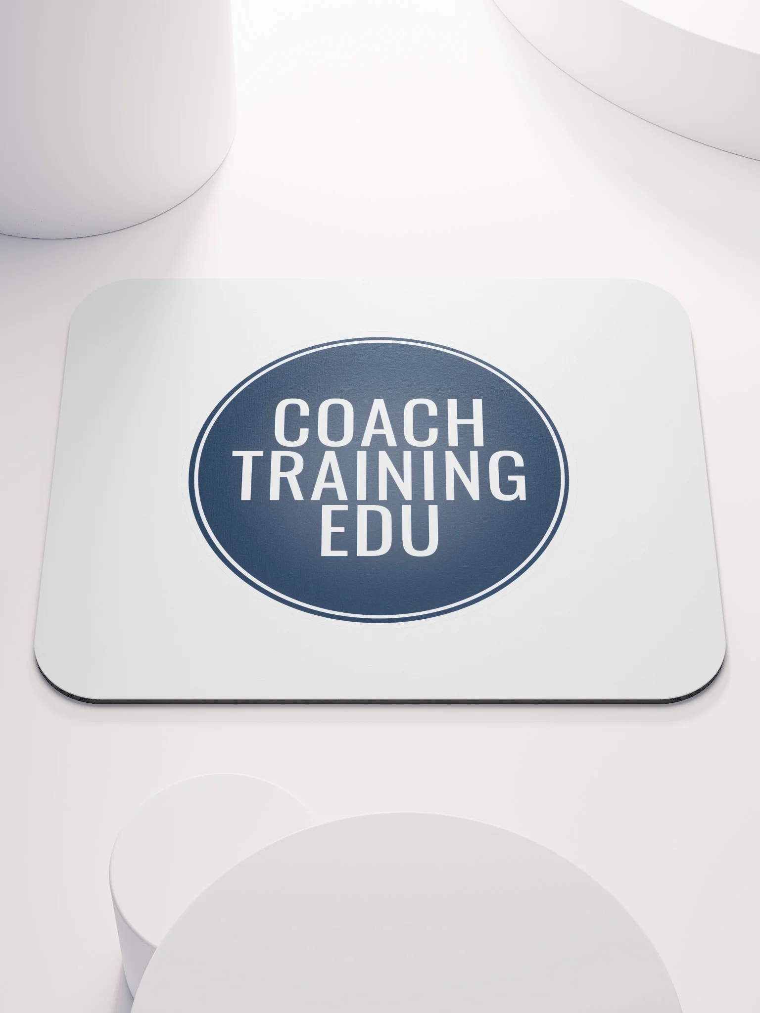 Coach Training EDU Blue Badge Mouse Pad product image (1)