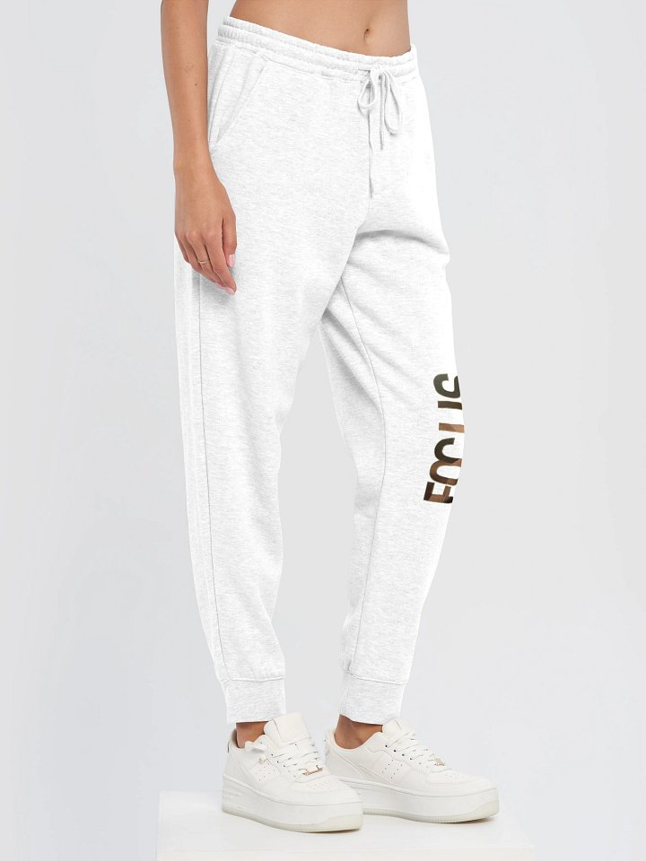 Success Stylized Metallic Joggers for women – Premium Streetwear Comfort product image (2)