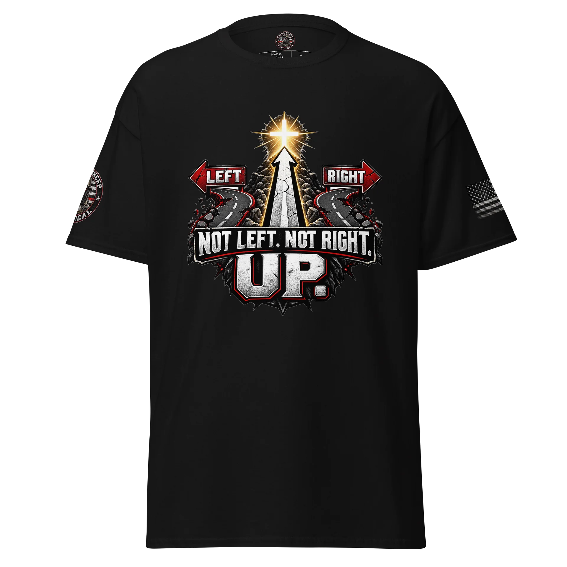 Black unisex Gildan Christian shirt product image (1)