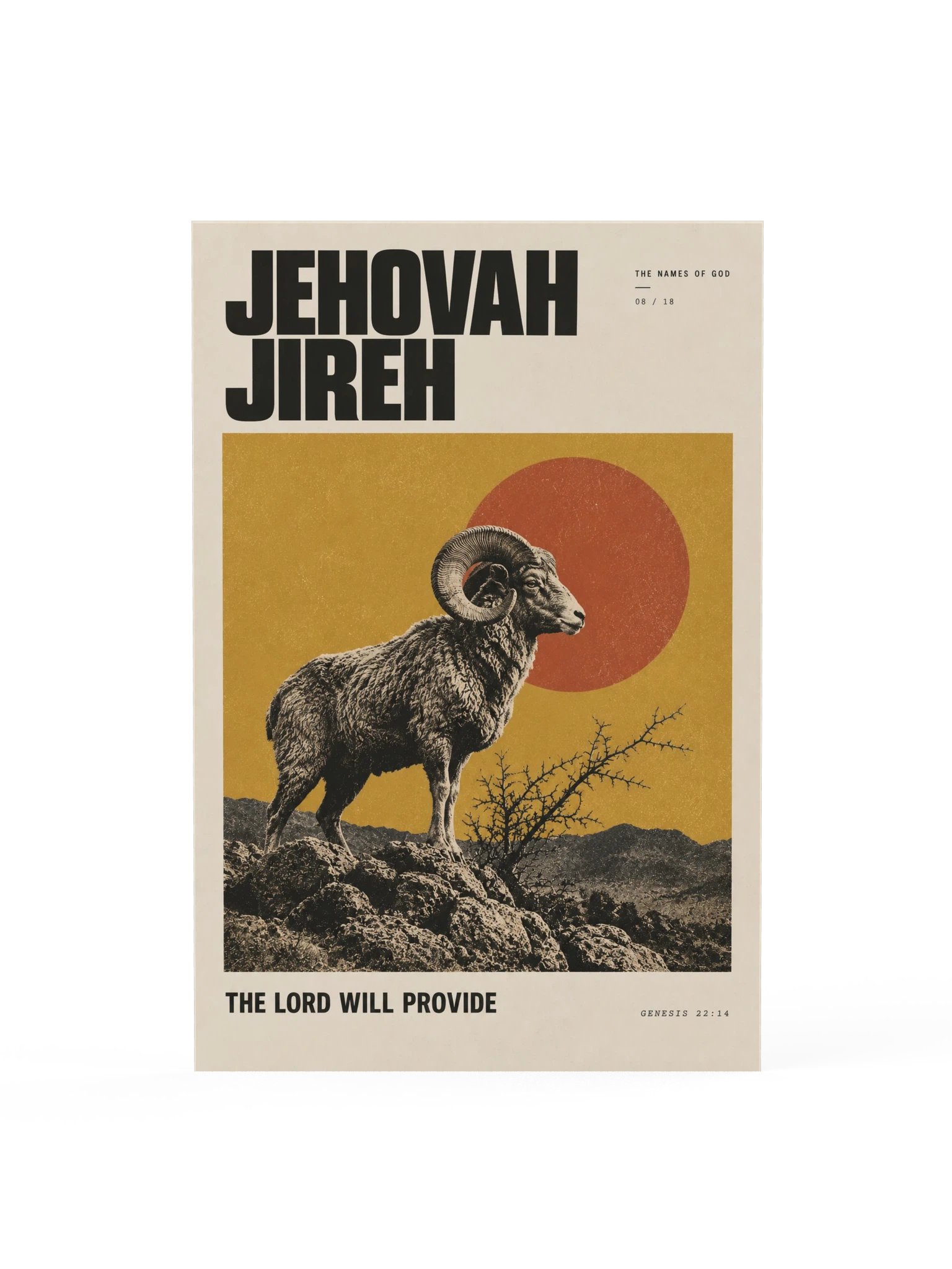 Jehovah Jireh | Names of God Art Print product image (1)