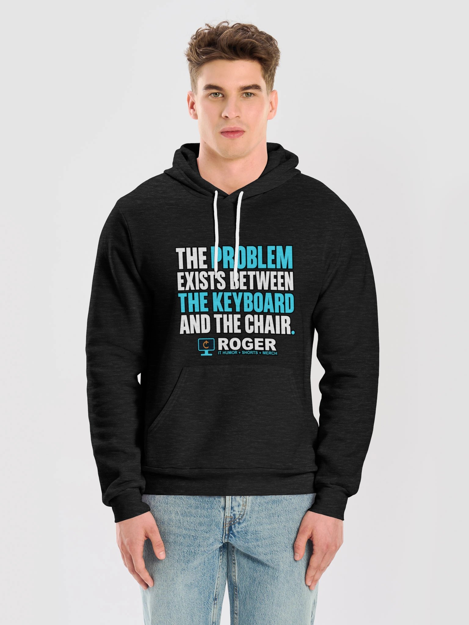 Problem Between Keyboard & Chair Hoodie product image (5)