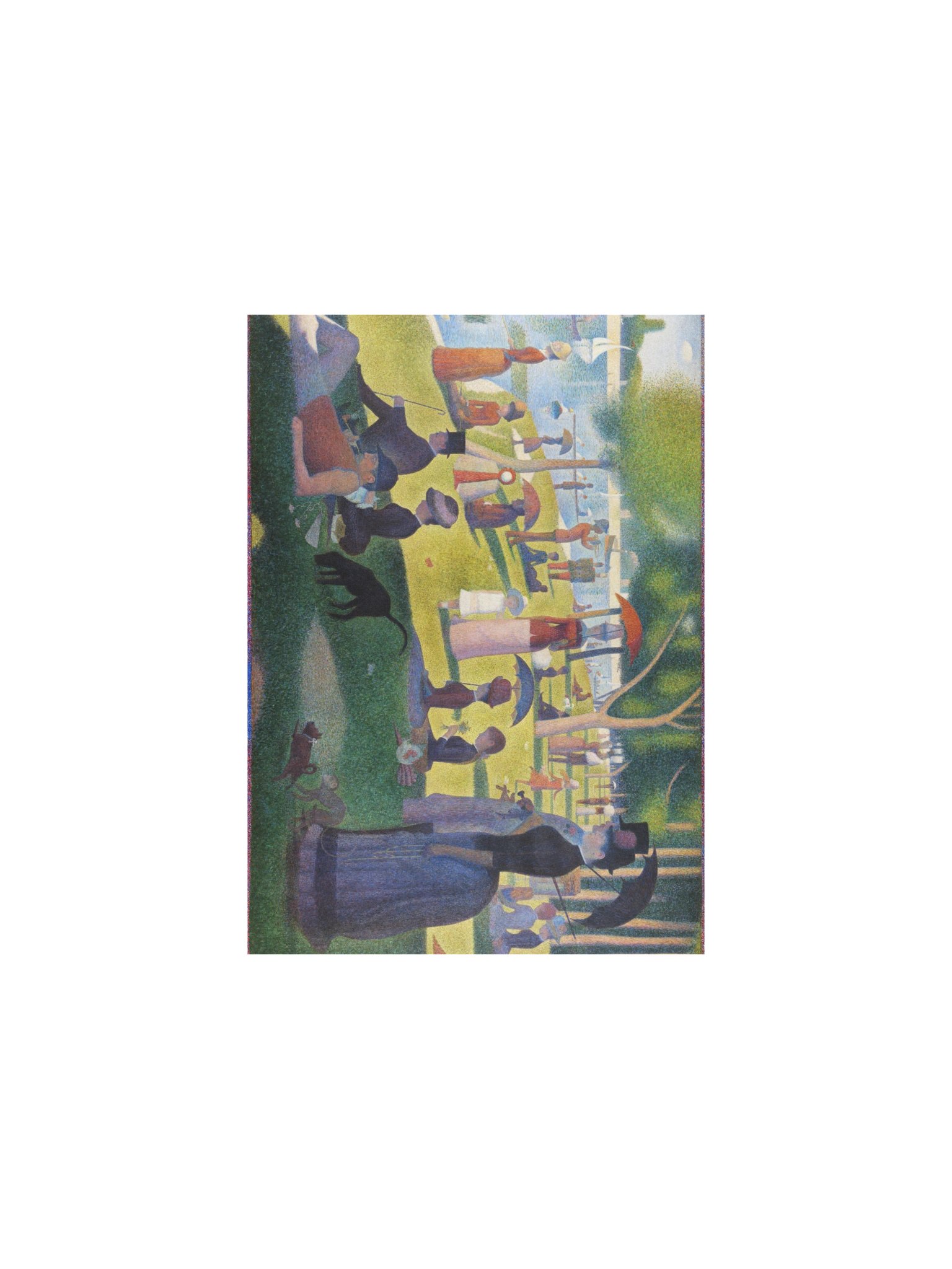 Seurat, A Sunday on La Grande Jatte — Fine-Art Poster product image (2)
