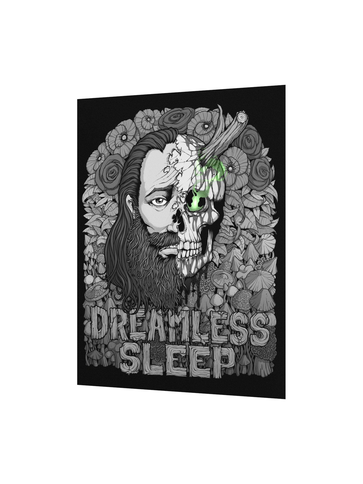 Dreamless Sleep Matte Poster Print Monochrome Variant product image (4)