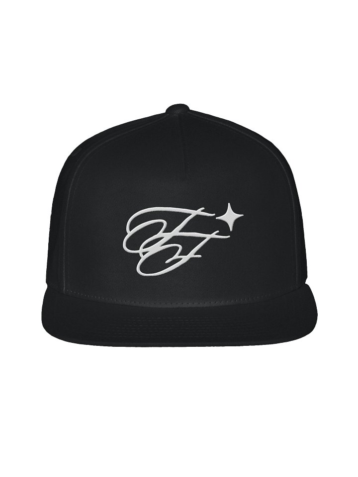 F&F Flat Snapback Cap (WHT) product image (4)