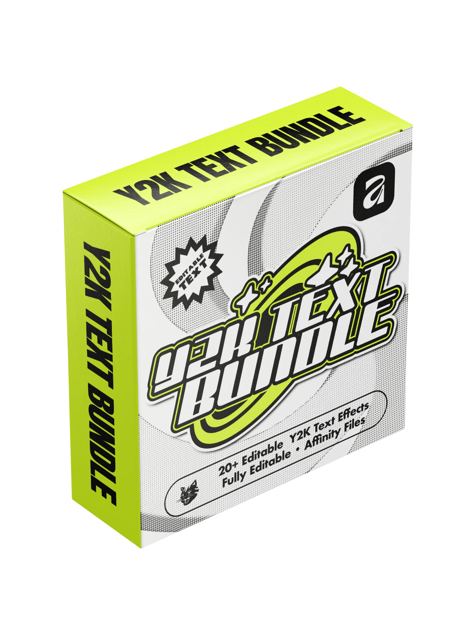 20+ Editable Y2K Text Effects For Affinity product image (1)