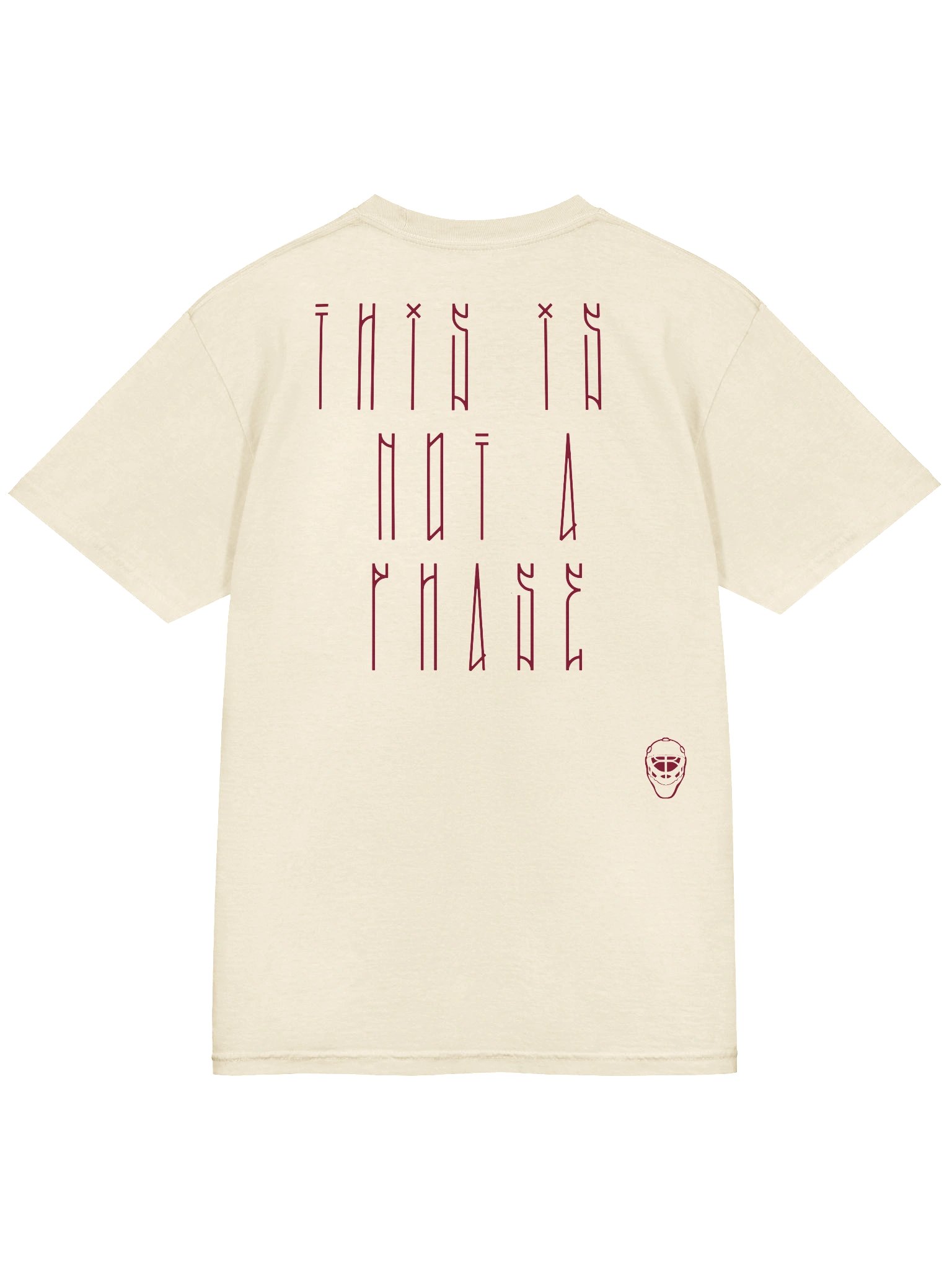 Not A Phase Burgundy Tee product image (4)