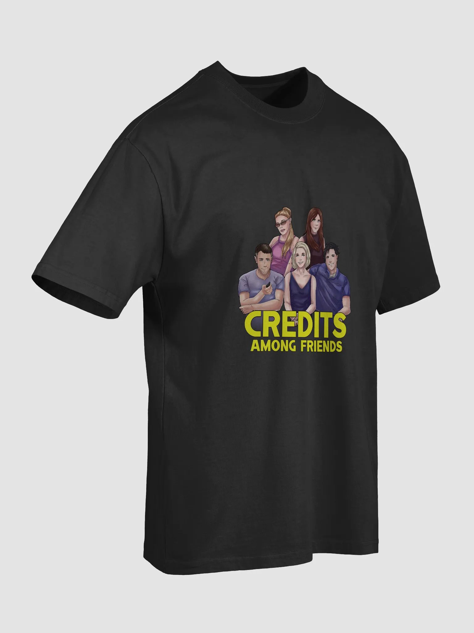 Credits Among Friends - Women's T-Shirt (Movie Night Edition) product image (7)