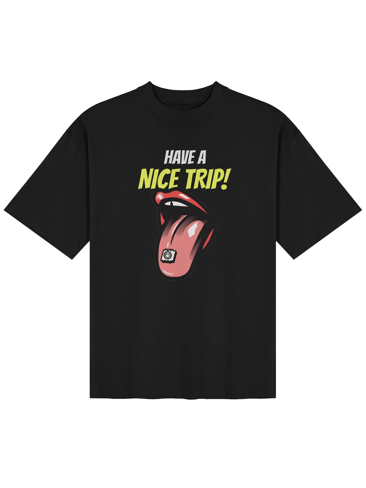 "Have A Nice Trip!" Edgy Streetwear Graphic T-Shirt product image (1)