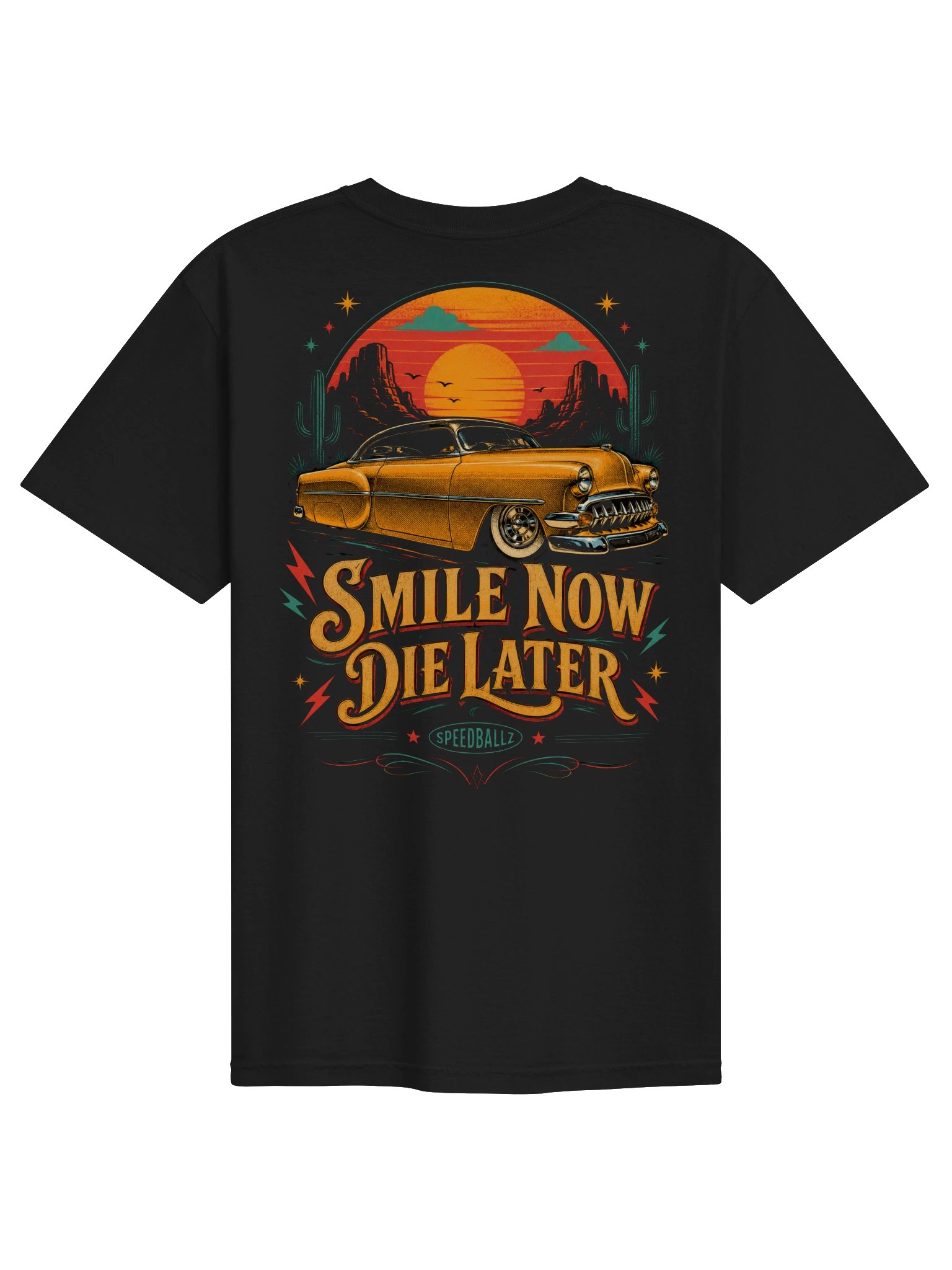Smile Now⚡Die Later Vintage 54 Bel Air Tee product image (2)