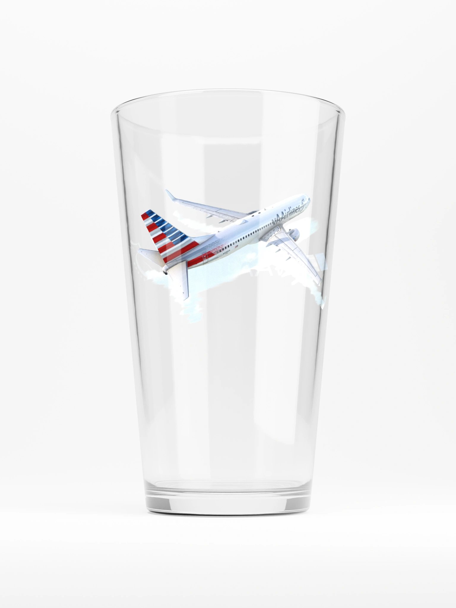 B737 5 Year Watercolor Pint Glass product image (2)