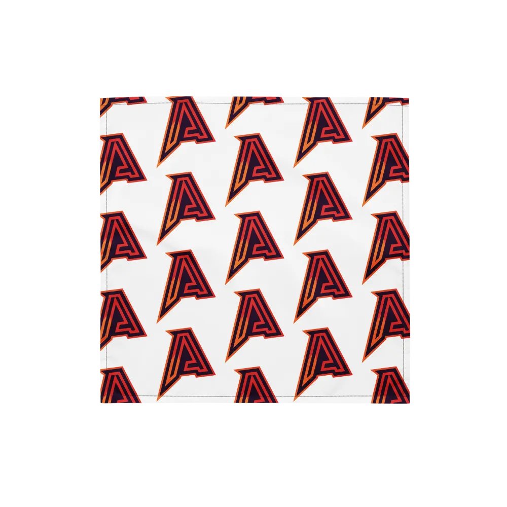 Geometric A Pattern All-Over Bandana product image (1)