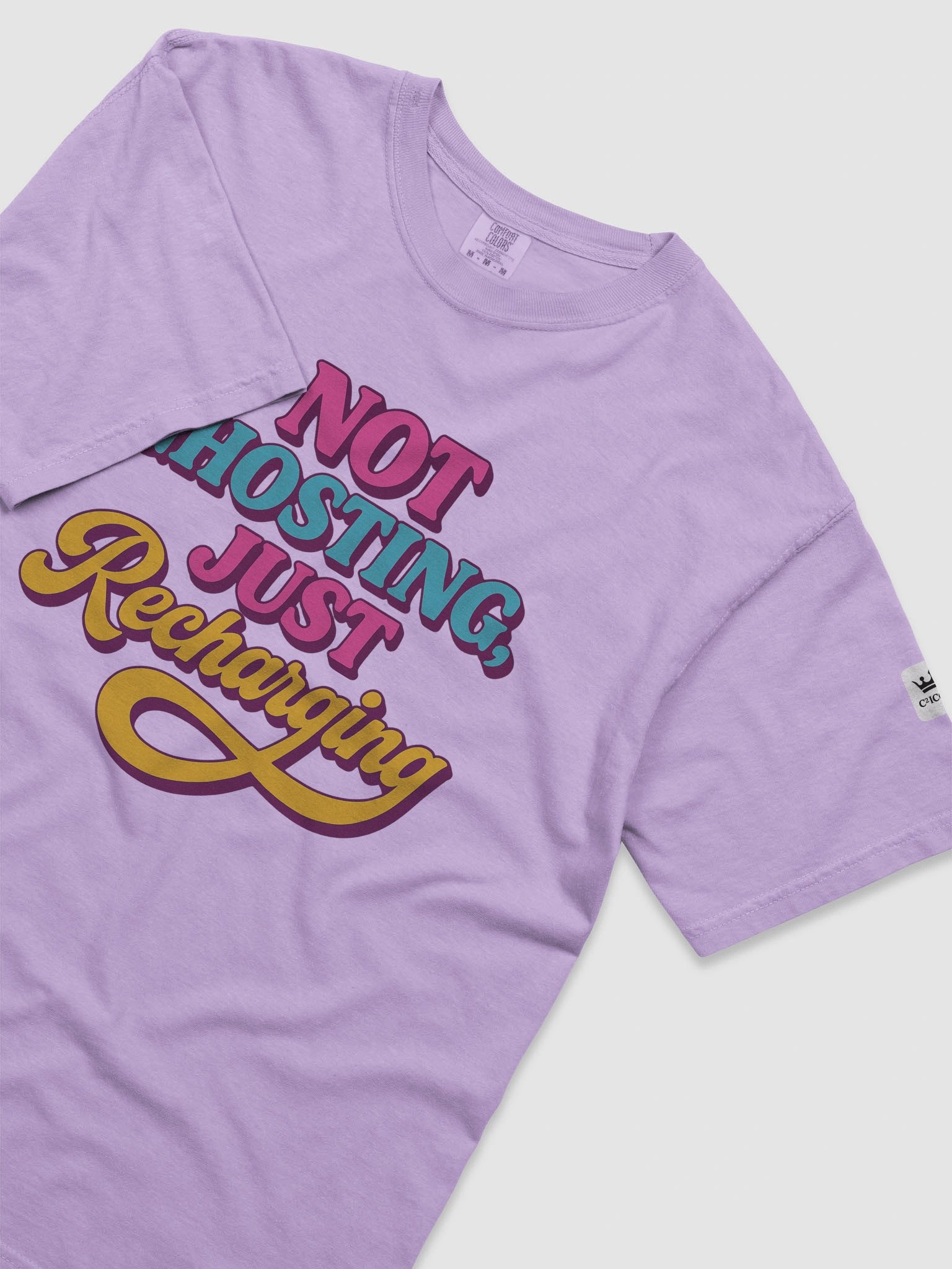 Not Ghosting, Just Recharging Graphic T-Shirt product image (5)