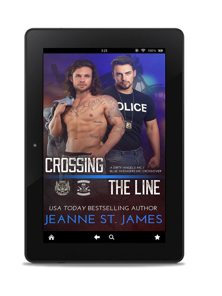 Crossing the Line: A Dirty Angels MC/Blue Avengers MC Crossover (Ebook) product image (1)