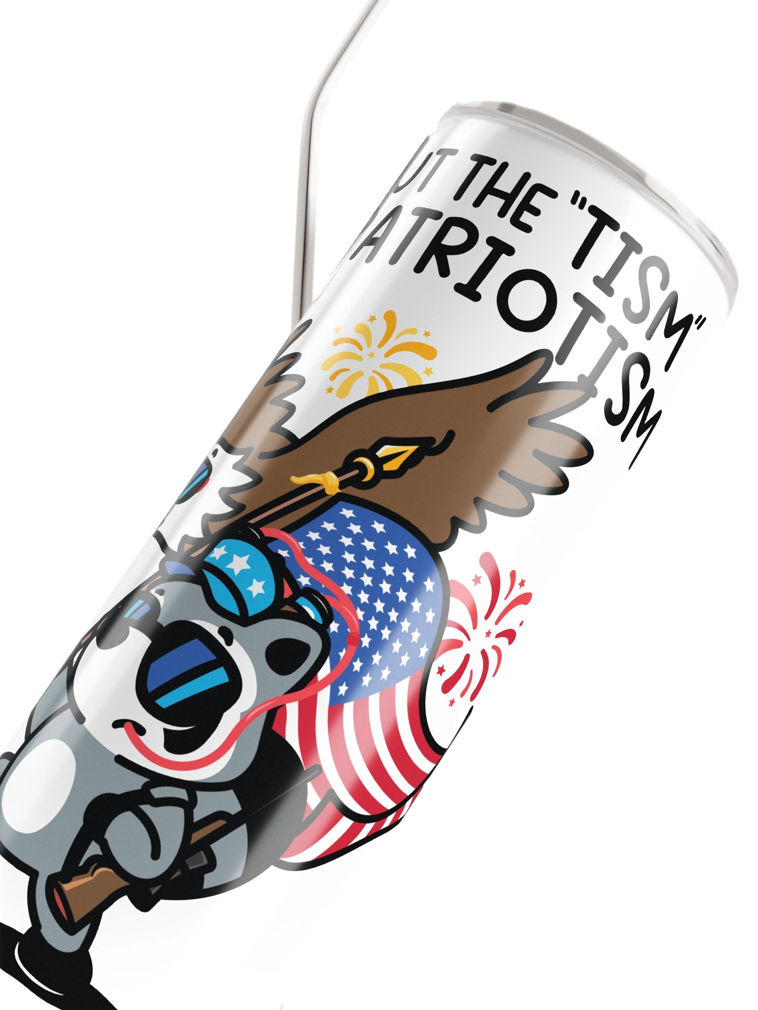 'Tism In Patriotism Tumbler product image (4)