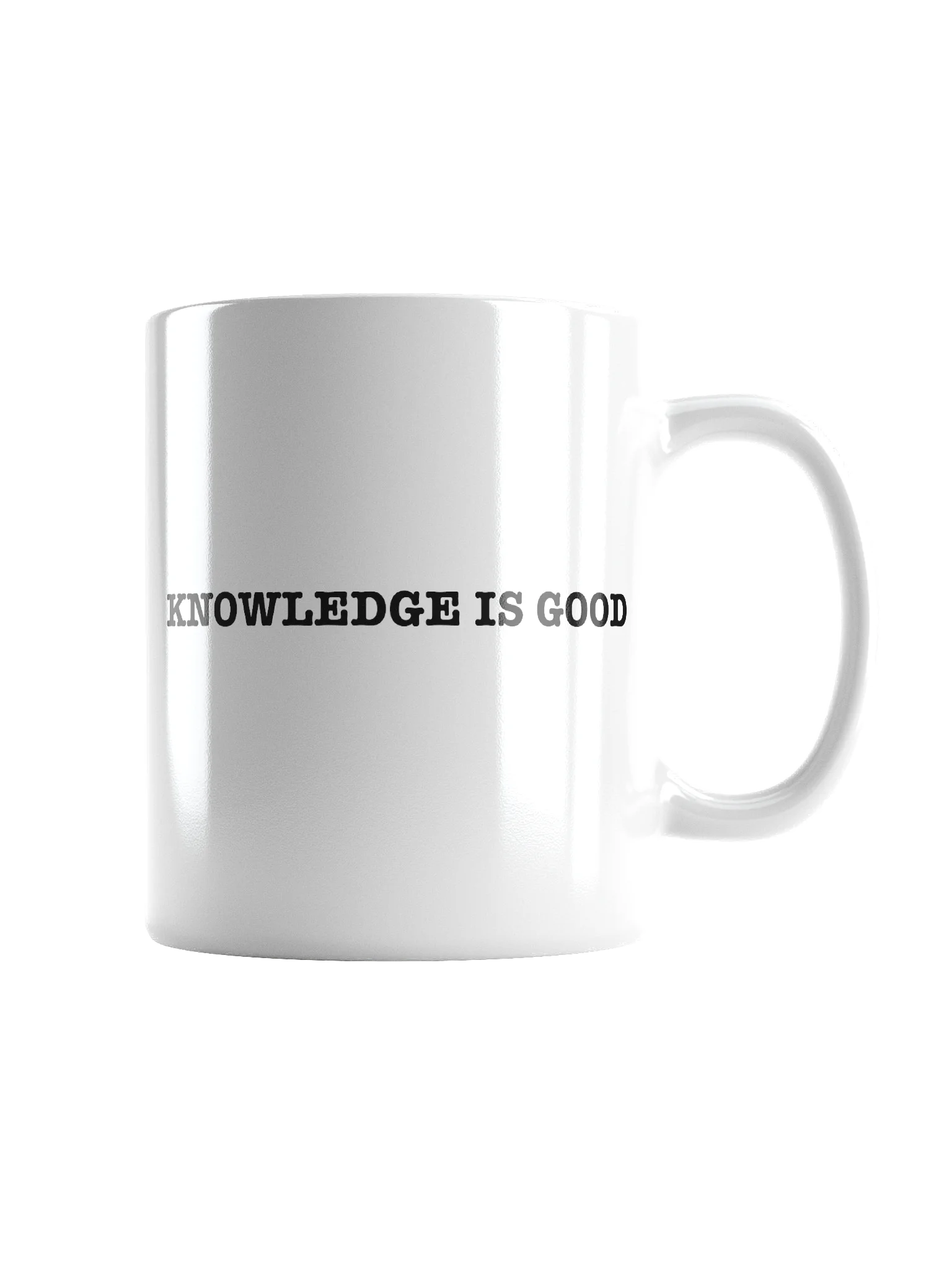 Knowledge is Good Glossy Mug - V2 product image (1)