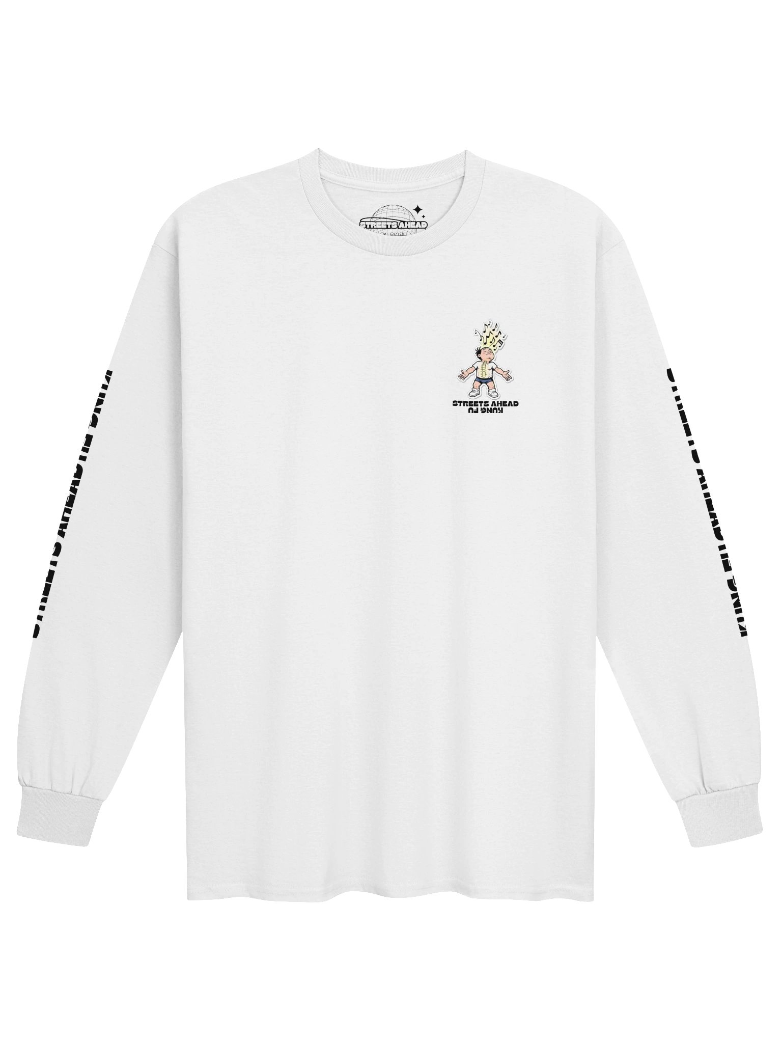 The Spine Singer - Long Sleeve Shirt - White product image (2)
