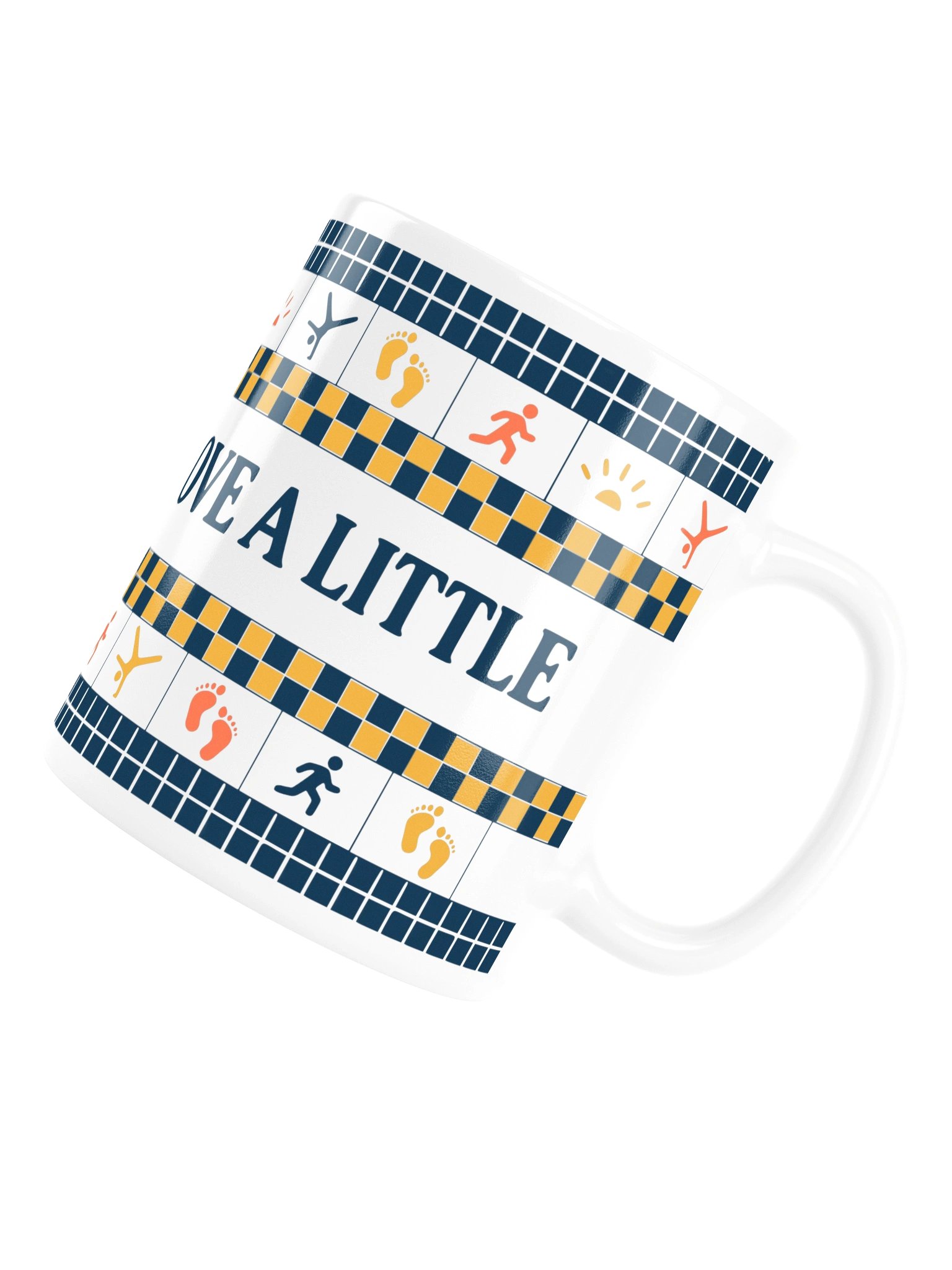 Let’s Move a Little Mug | Tiles product image (6)