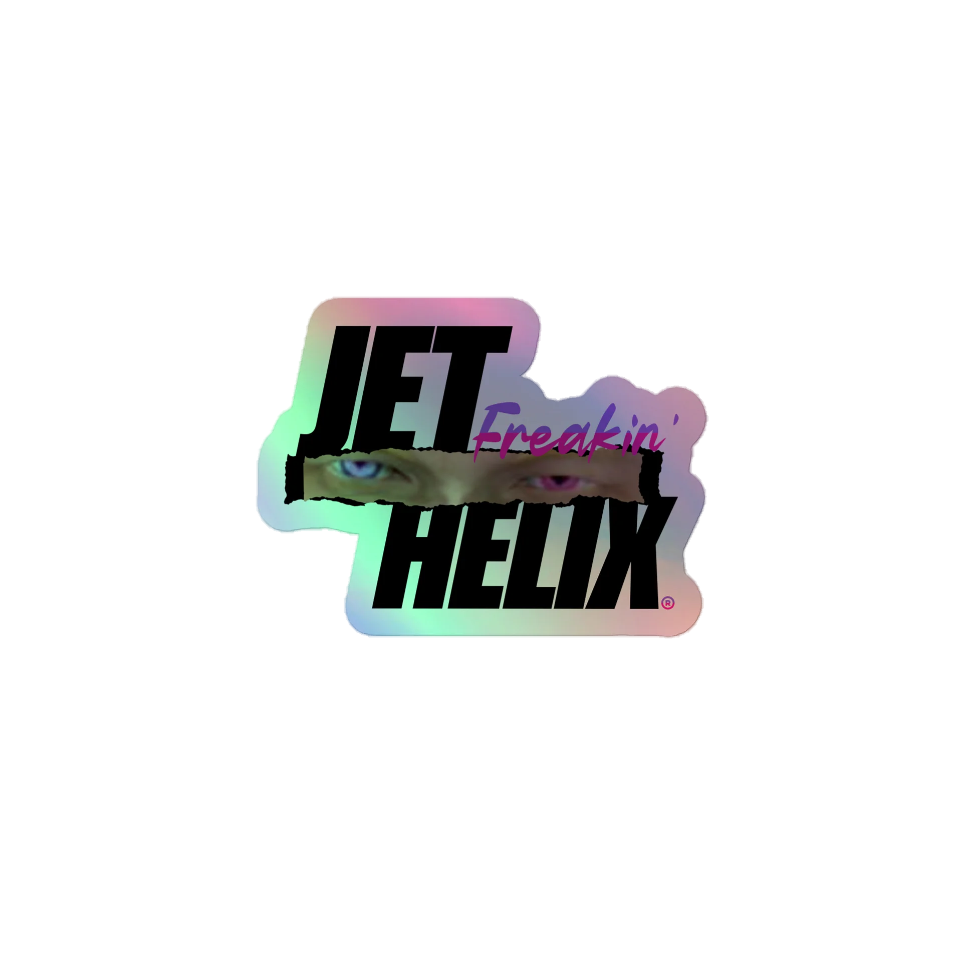 JET freakin HELIX - holo sticker product image (1)