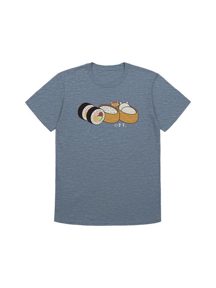 Inari Sushi and Futomaki Cat - Unisex Adult Super Soft Lightweight T-shirt product image (12)