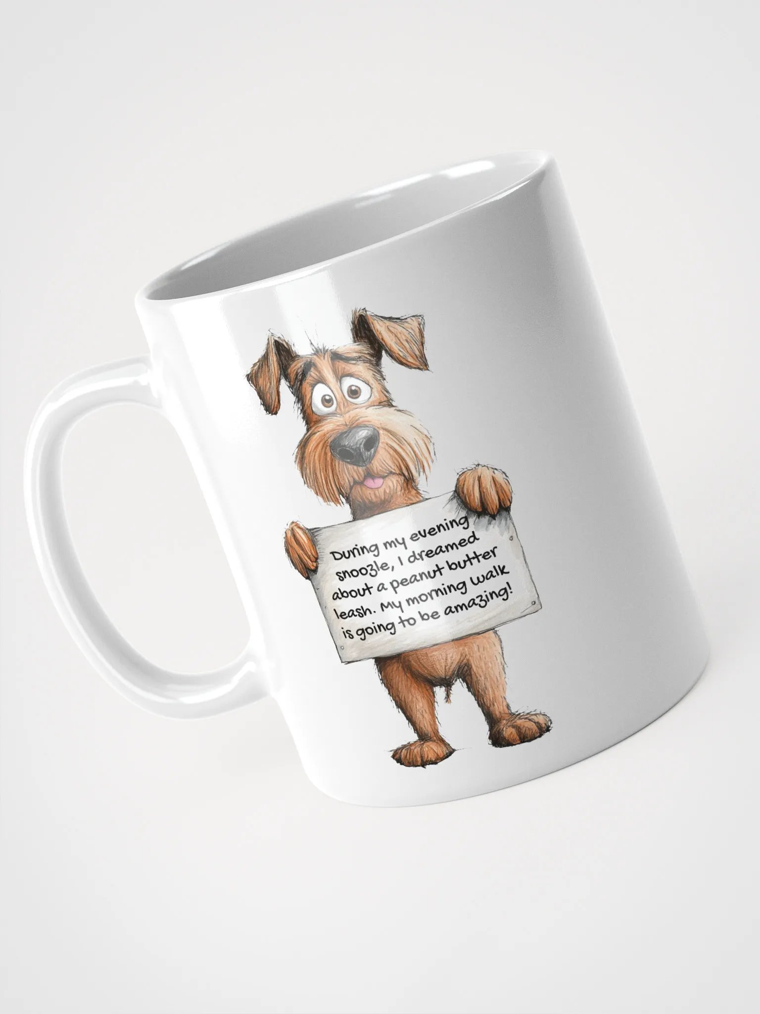Airedale Terrier Thought Dog Humor Mug product image (9)