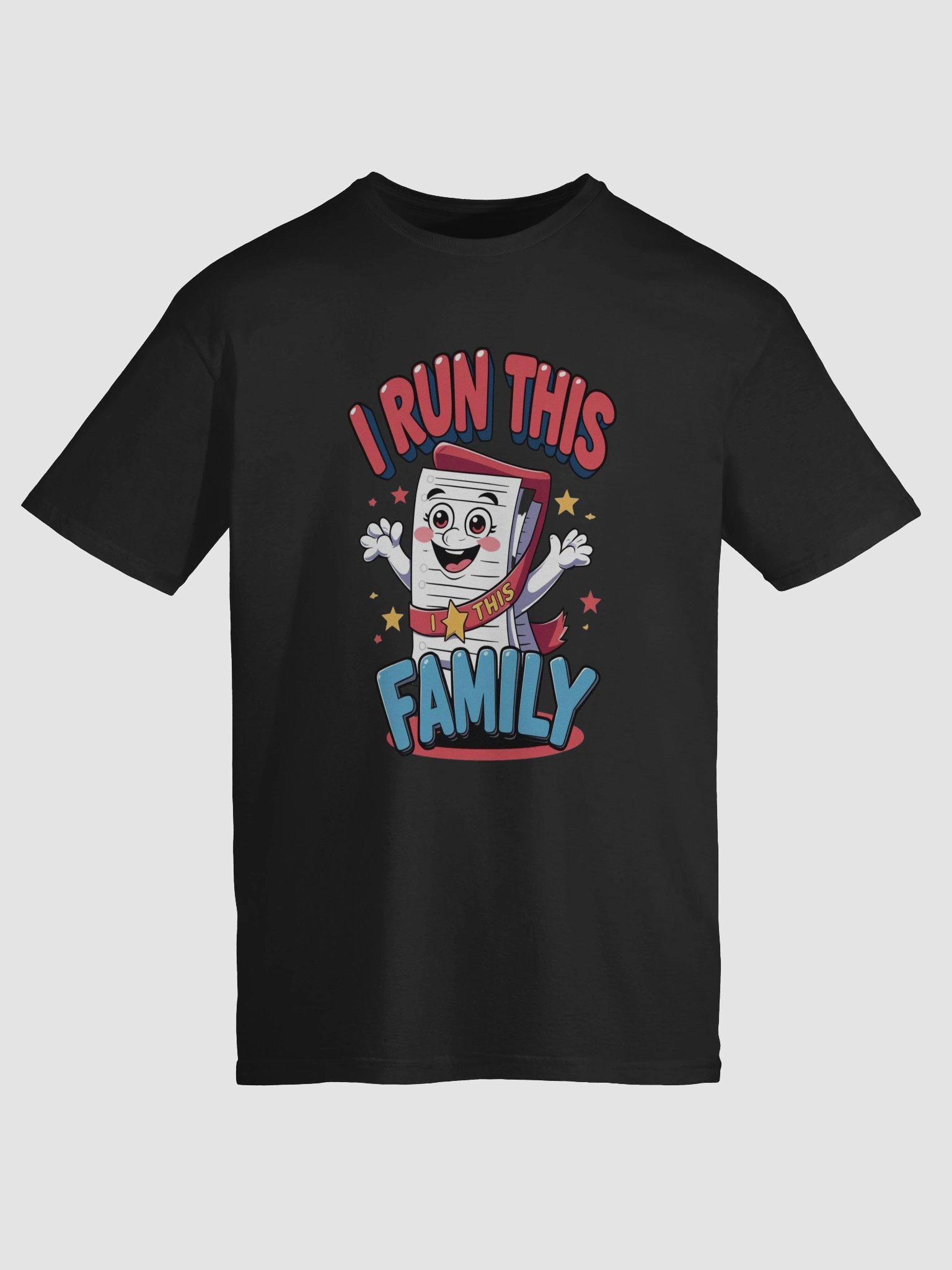Cheerful Notepad Family T-Shirt product image (136)