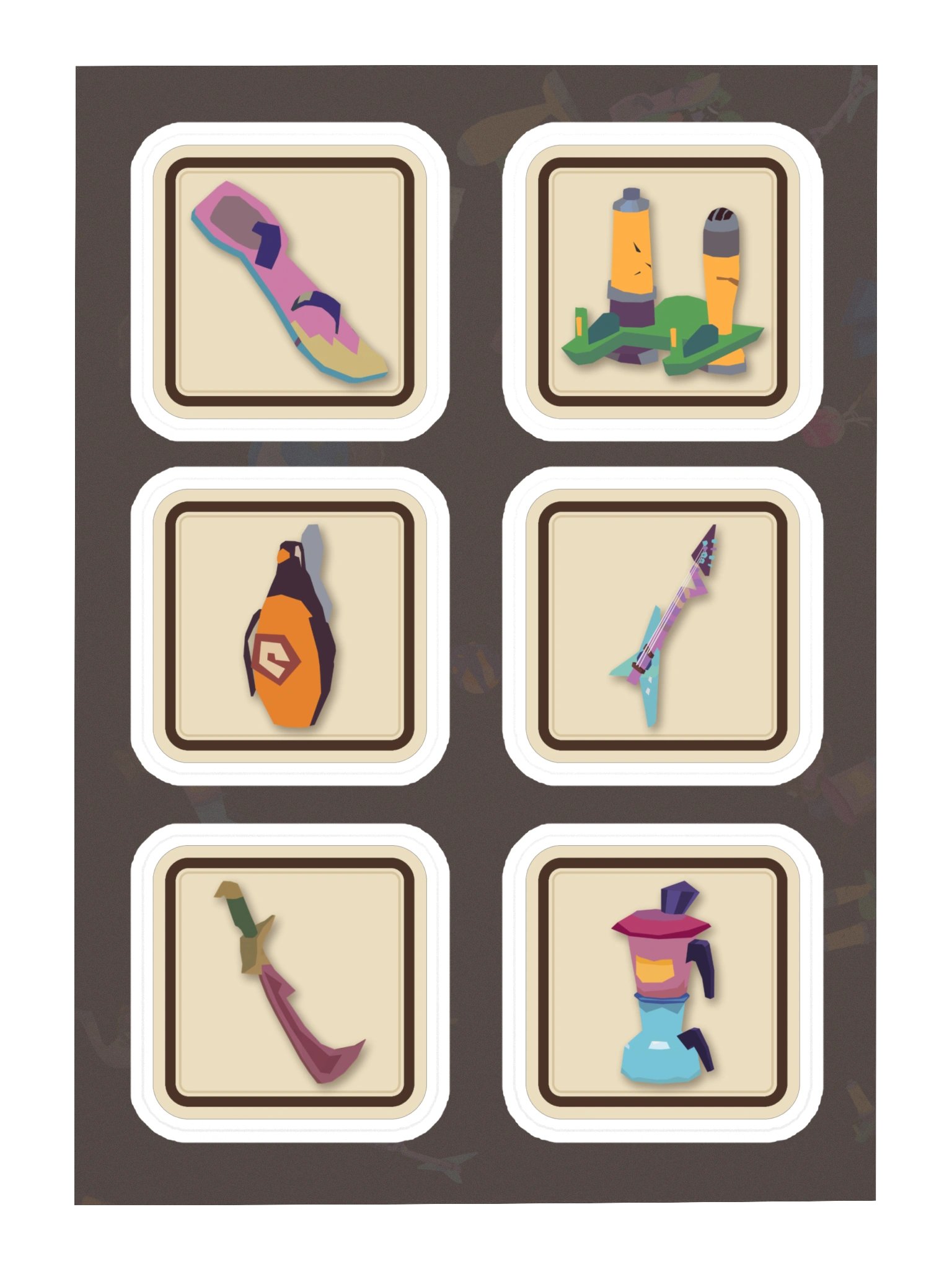 Inventory Stickers — The Gadgets product image (3)