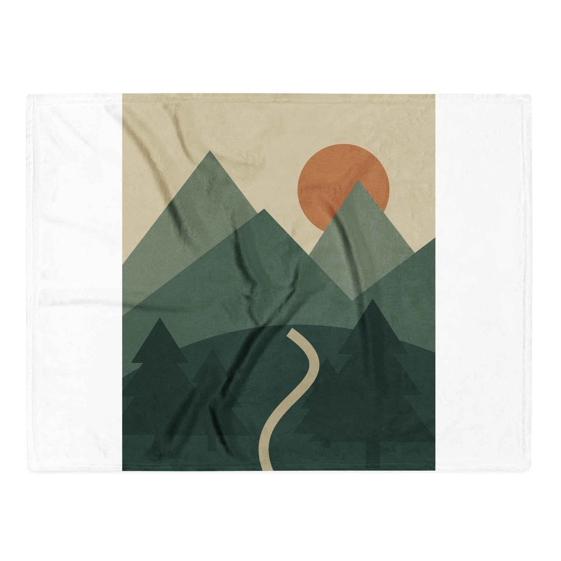 Woodland Dusk Cabin Throw product image (1)