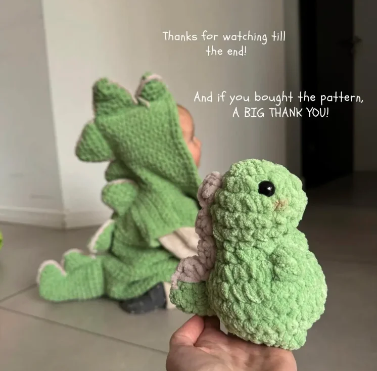 Crochet Pattern Dinosaur, crochet patterns product image (6)
