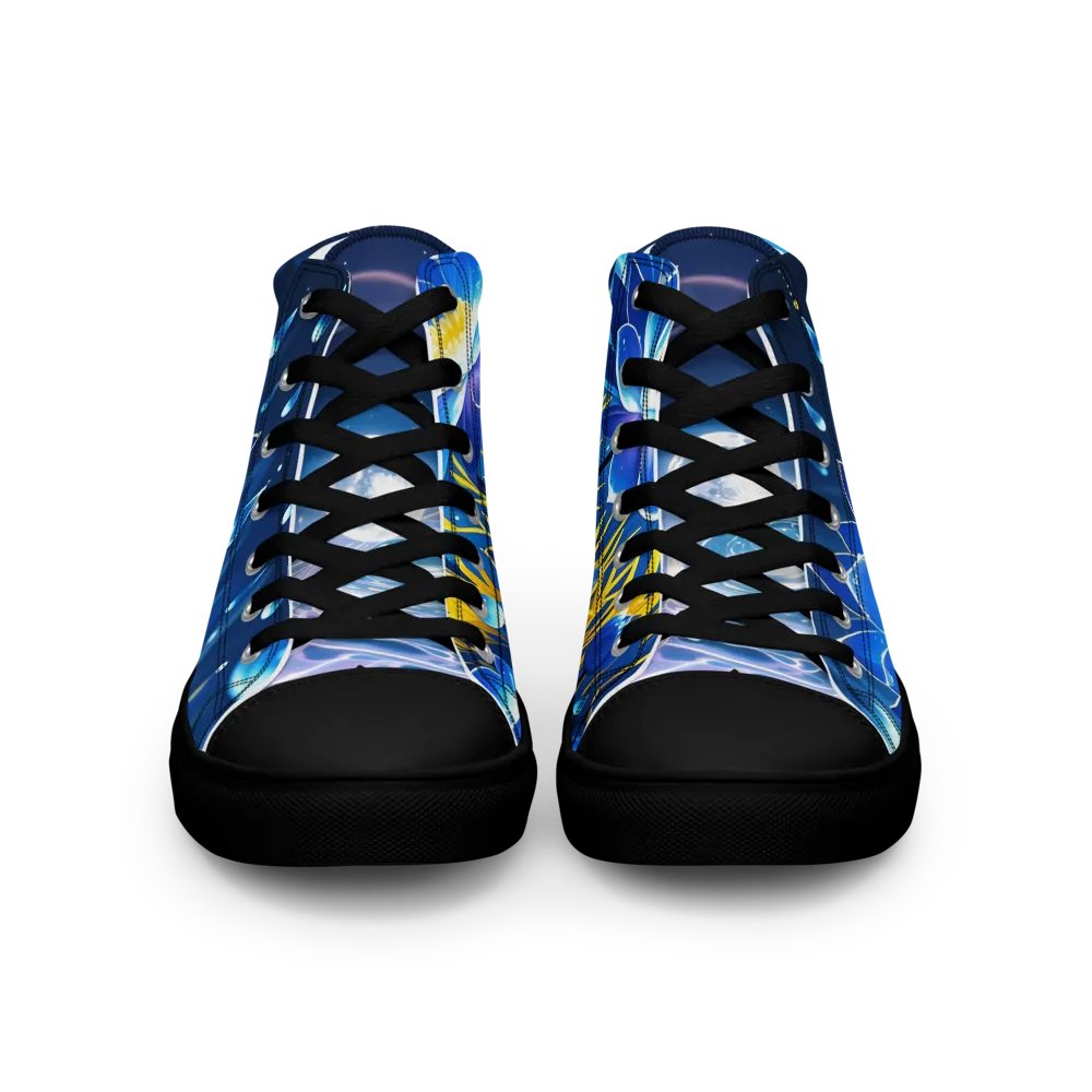 Lotus Dream High Tops ( Water Element Inspired) product image (4)