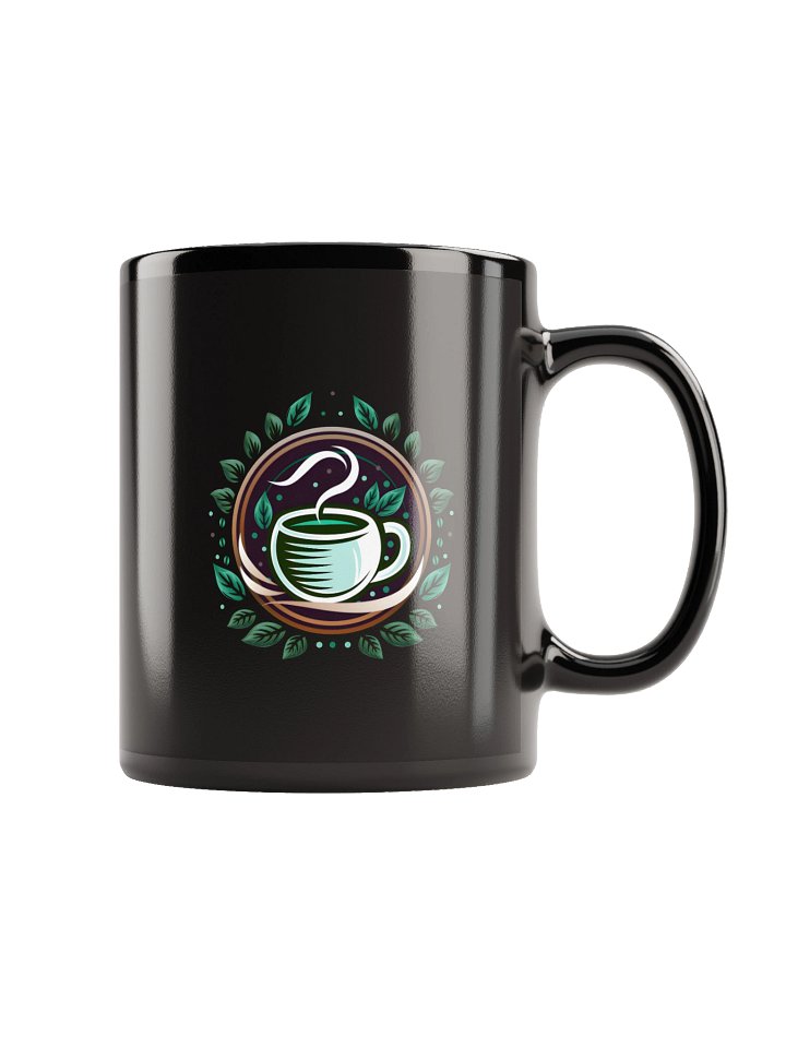 Ceramic Mug.. but in black product image (2)