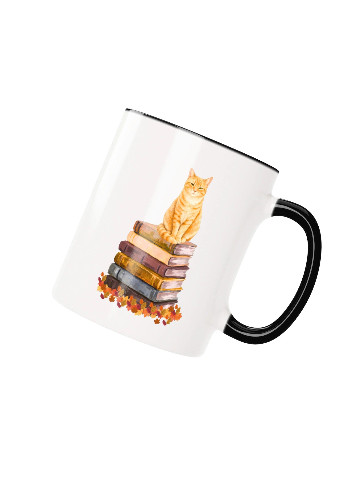 Cat n' Books Autumn Mug product image (11)