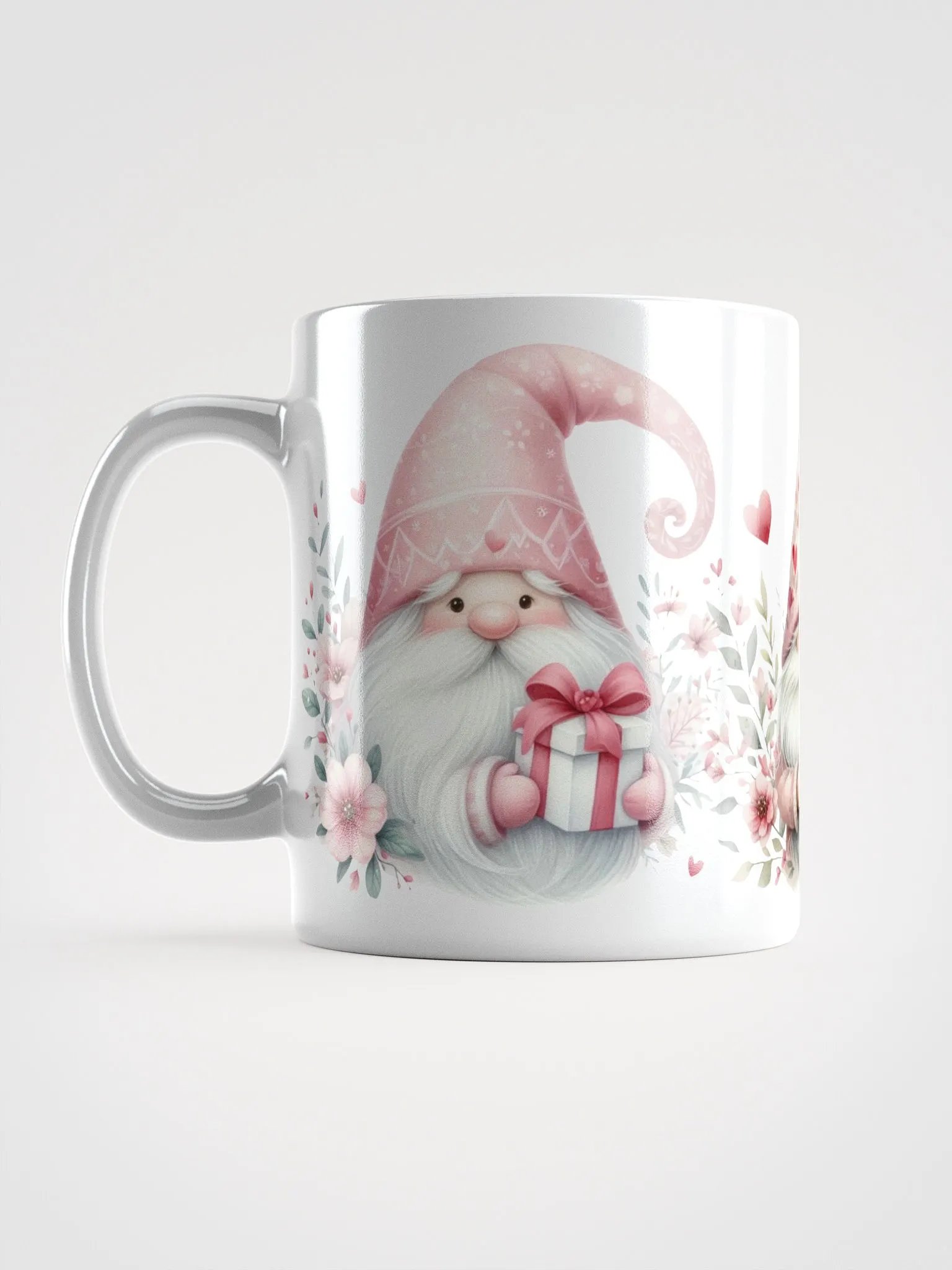 Valentine Love Pink Gnome Mug product image (3)