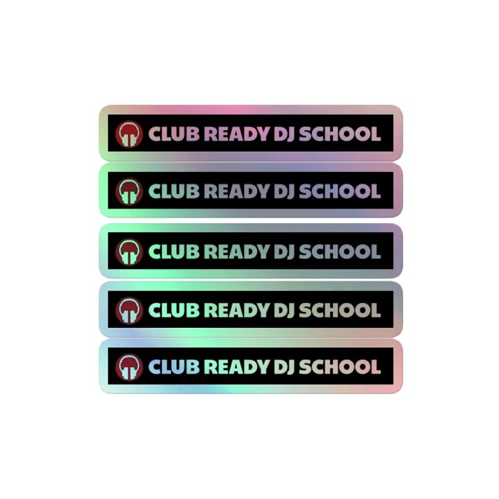 Club Ready Holographic Sticker Set product image (2)