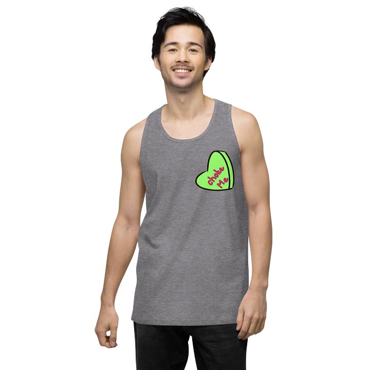 Green Candy Heart Tank Top product image (2)