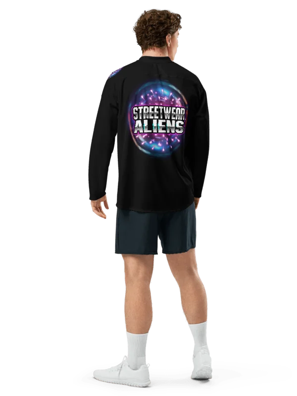 LIMITED EDITION - CNX Core All-over print Unisex Long Sleeve Tee — Streetwear Aliens 002 product image (7)