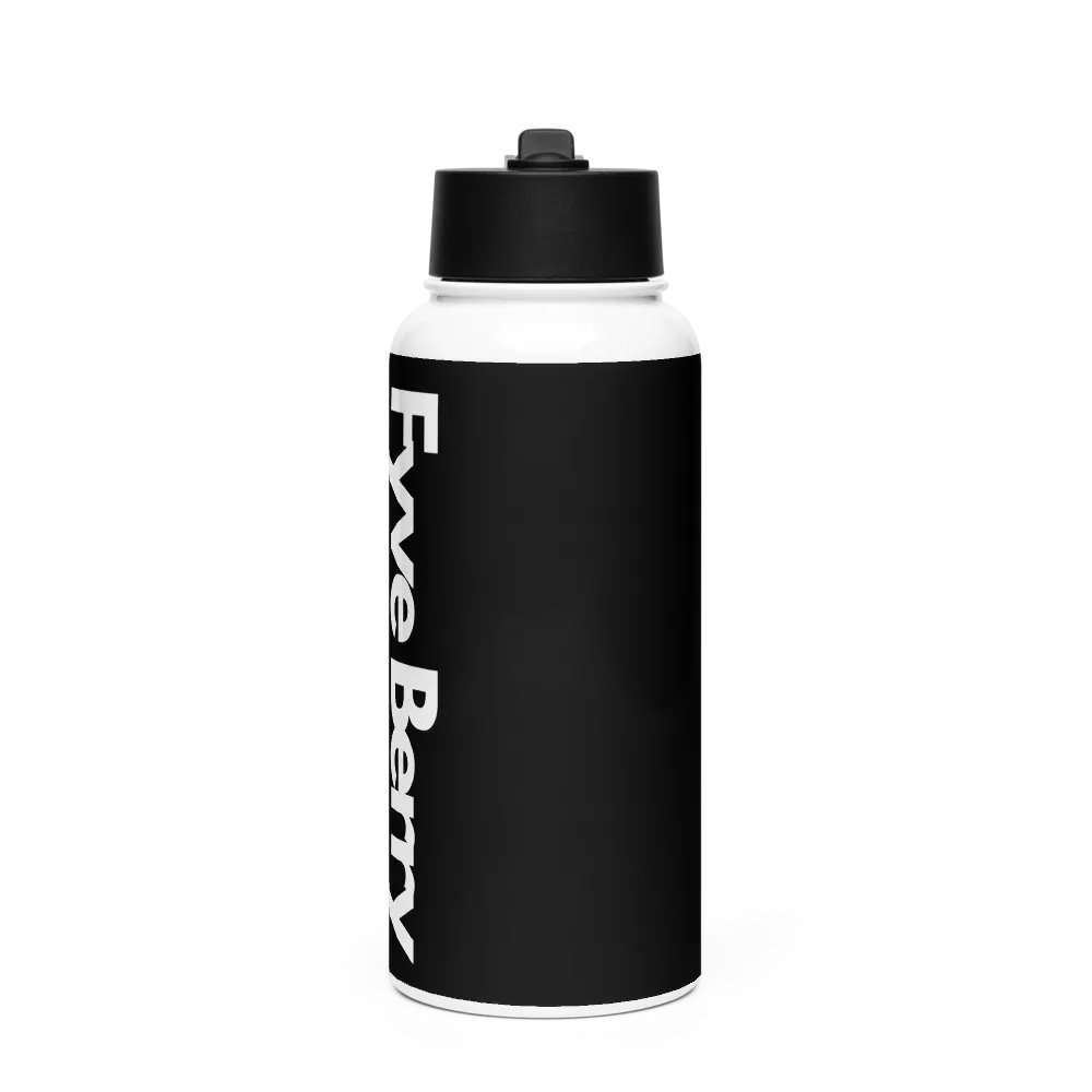 Stainless Steel Water Bottle with a Straw Lid product image (2)