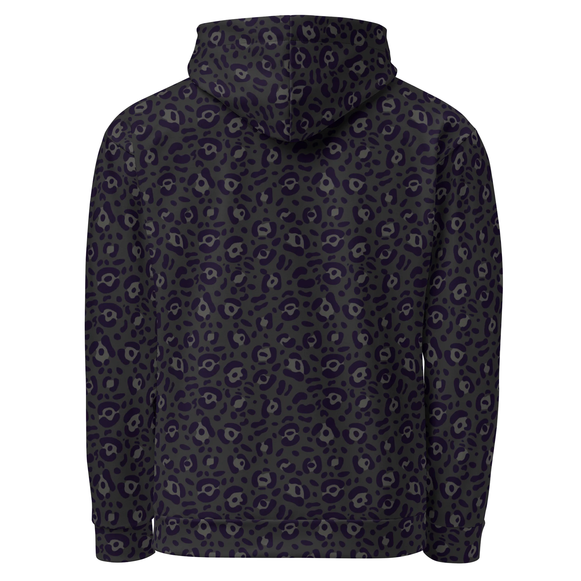 Comfortable Sustainable Hoodie with Bold Black Leopard Print product image (3)