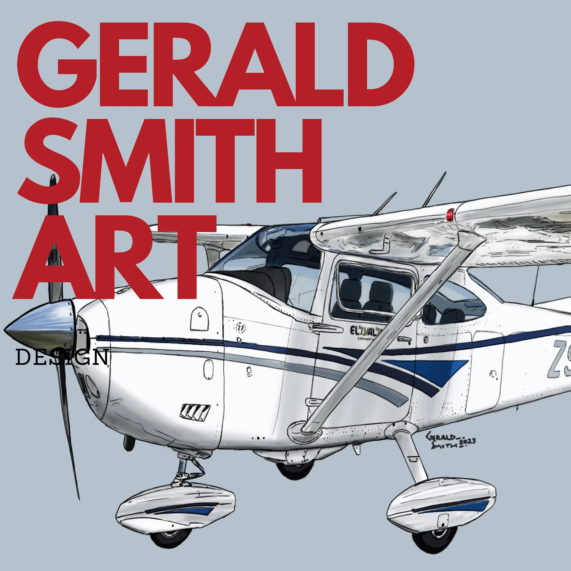 Cessna 182 Skylane Digital Aviation Printable Art Ideal Pilot Gift product image (3)