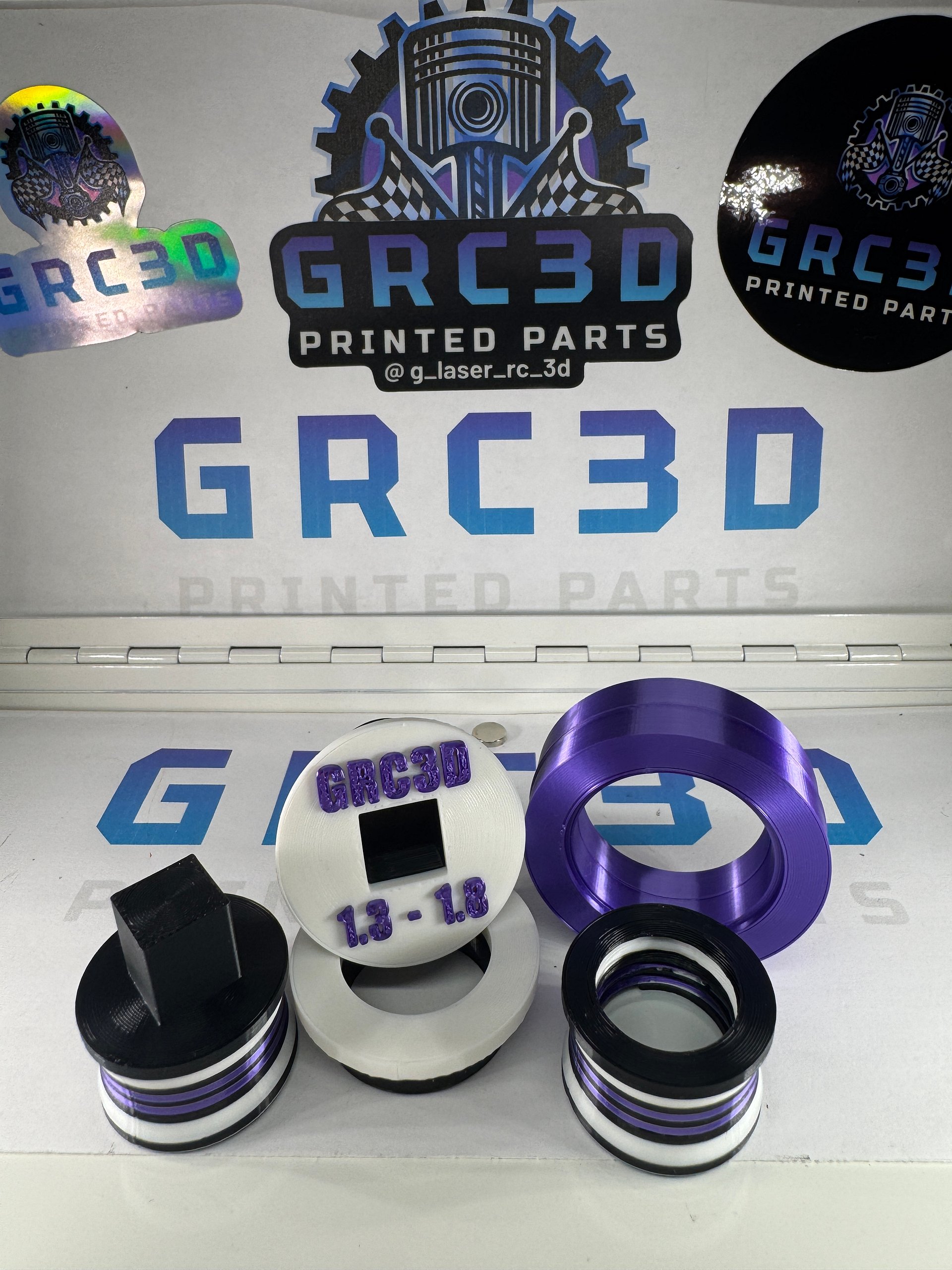 GRC3D 1.3" to 1.8" Tire Scrub'n Trim Jig product image (8)