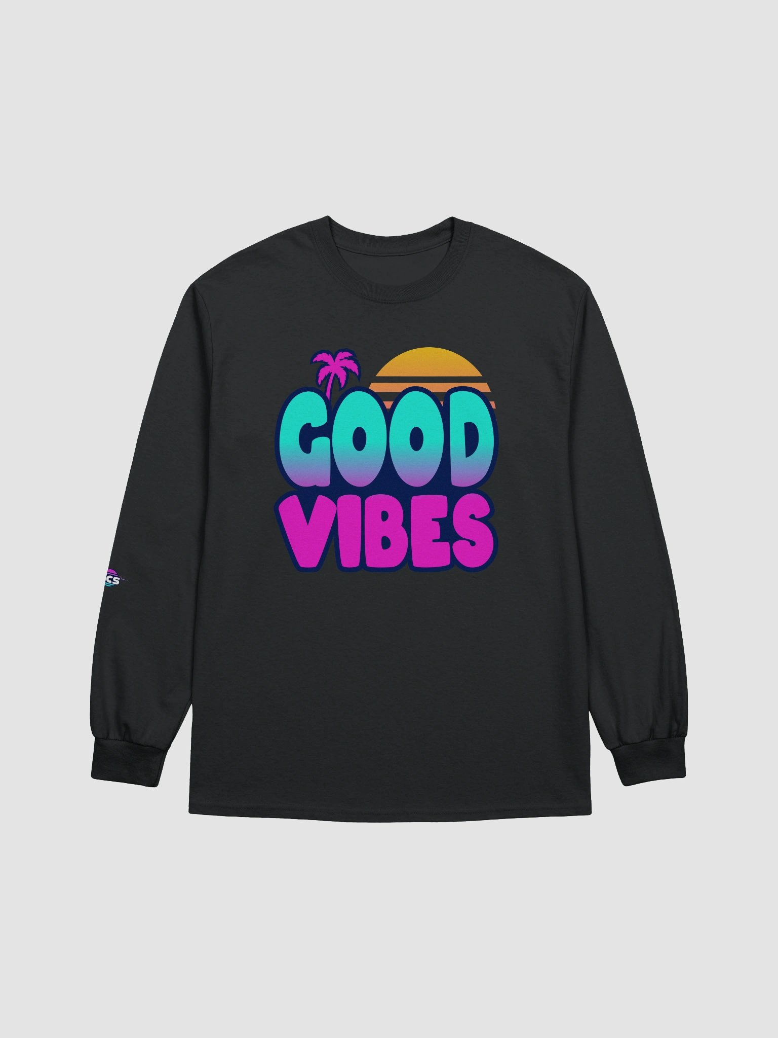 GOOD VIBES LONG SLEEVE TEE product image (1)