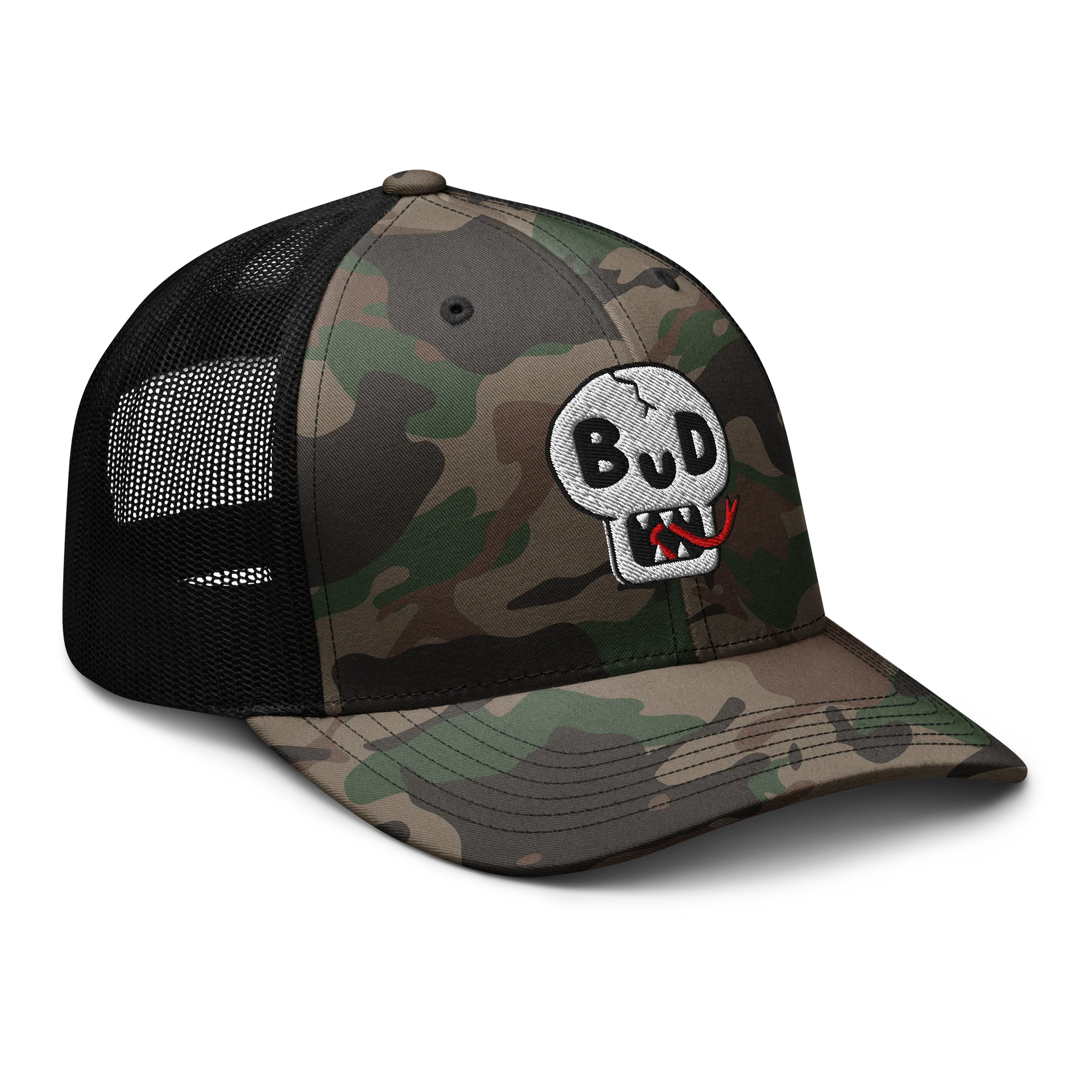 Boney Bud Camo Trucker Hat product image (2)