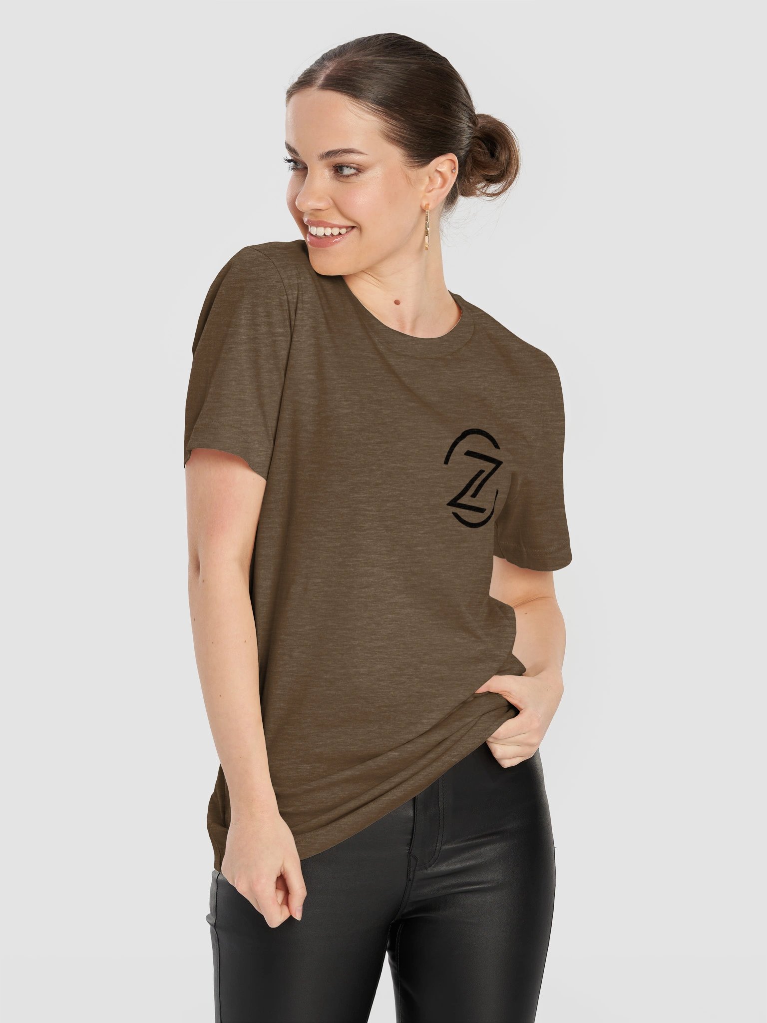 Zero Tech INNOVATE OR DIE Shirt — Heather Brown product image (11)