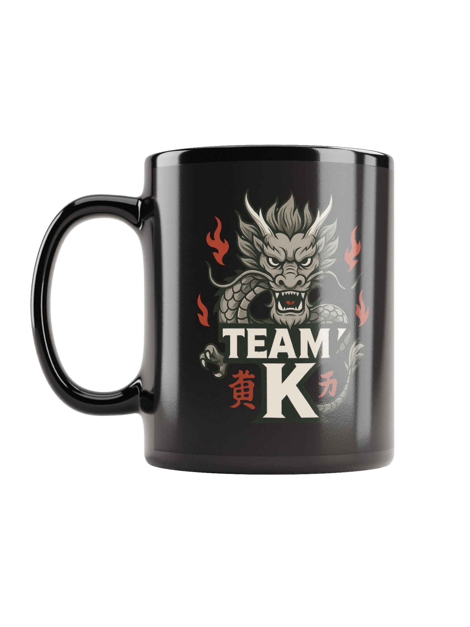 Team K China Black Mug product image (12)