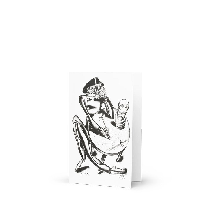 The Strategist Blank Greeting Car product image (2)