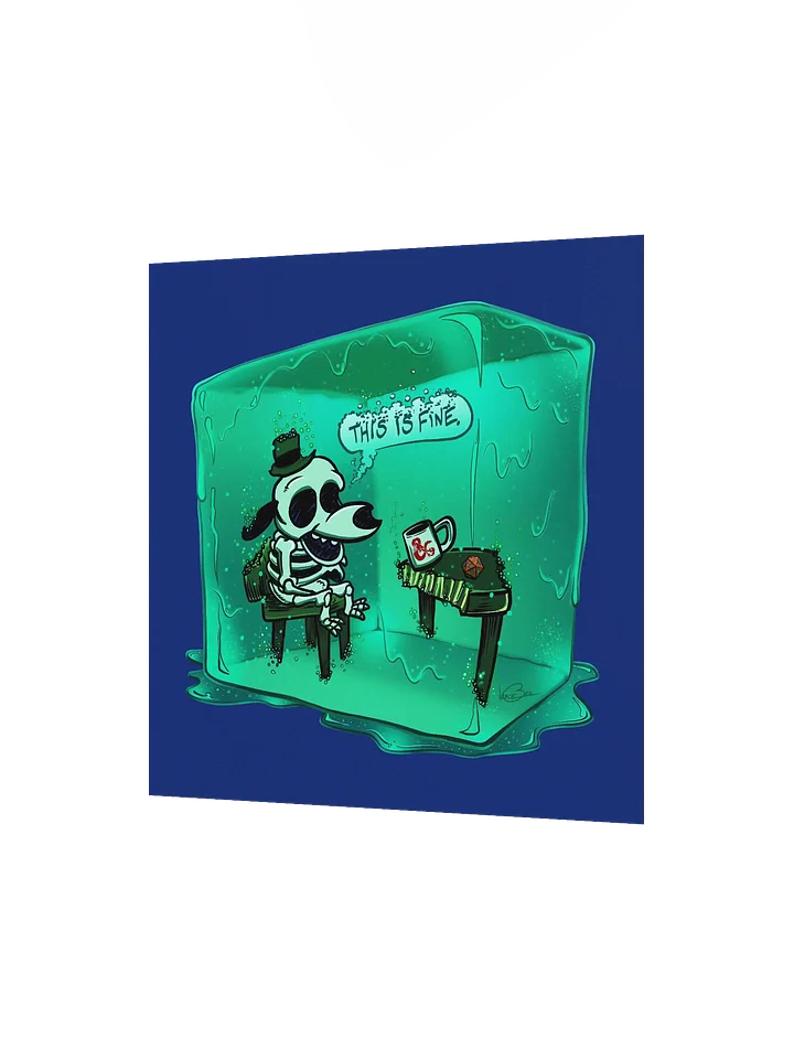 The Gelatinous Optimist | Matte Poster Print product image (6)