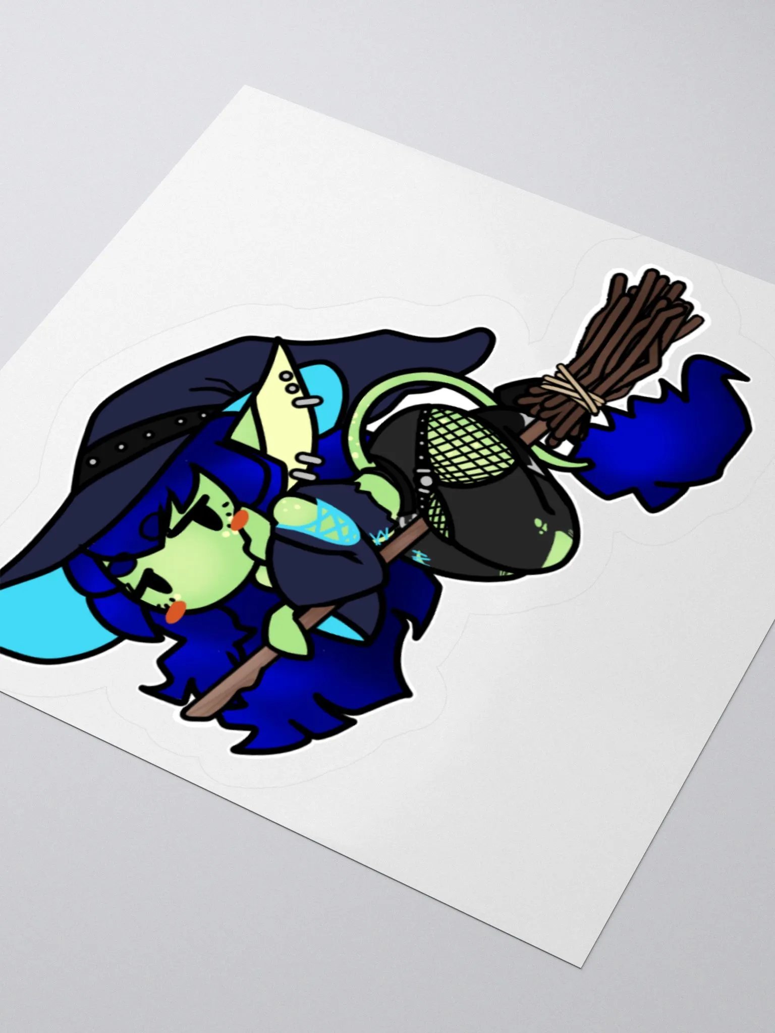 Floaty Witch Sticker (Updated) product image (7)