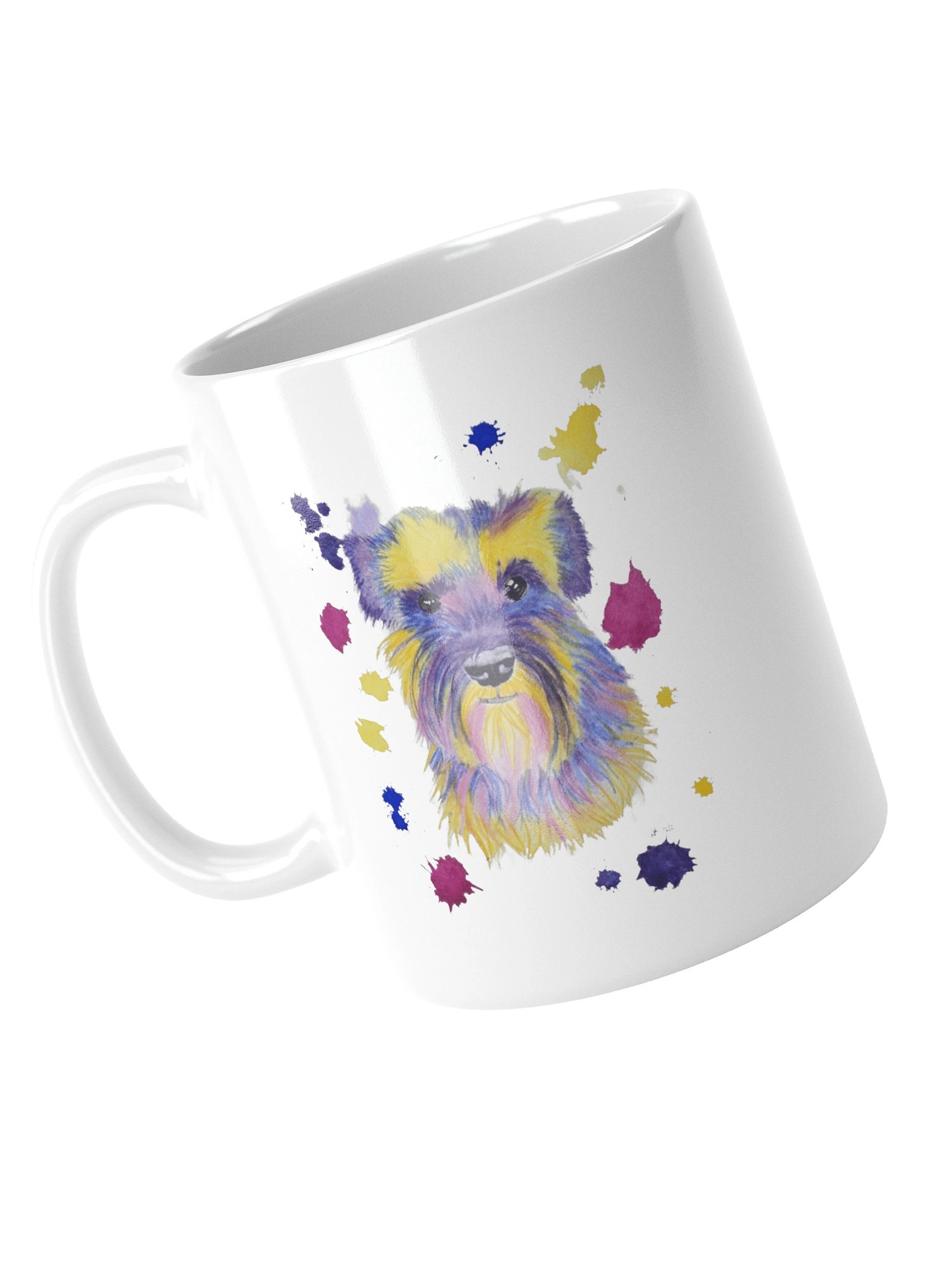 Beau White Glossy Mug product image (5)