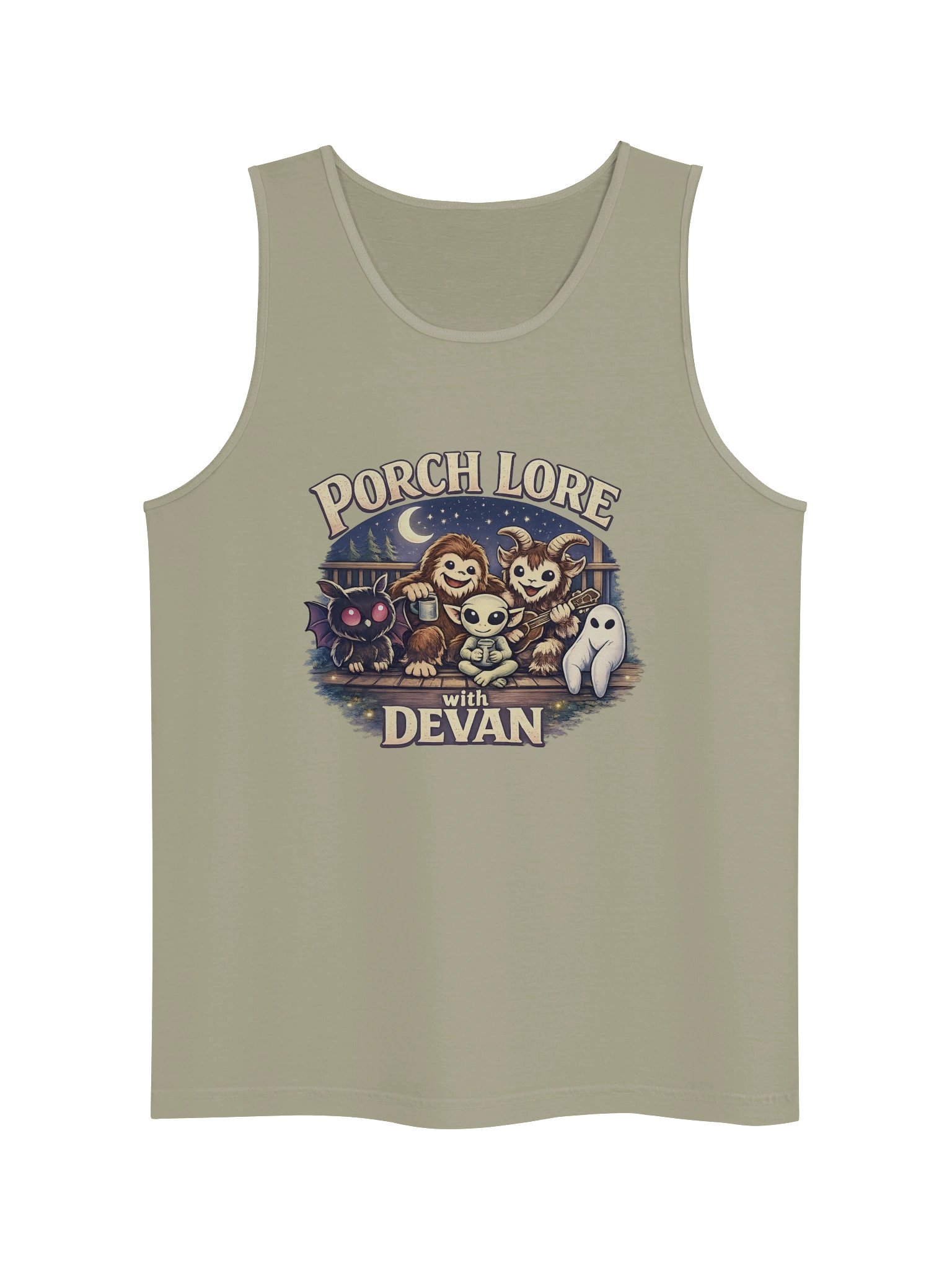 CUTIE CRYPTIDS UNISEX TANK TOP product image (13)